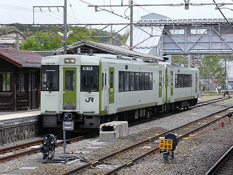 【ダイヤ改正で新設】八ケ岳高原列車5号　ワンマン快速中込行き　キハ110形