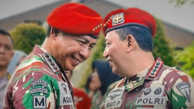 Genap Berusia 55 Tahun, Panglima TNI ke Kapolri: Selamat Ulang Tahun Sahabatku