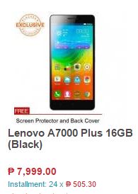 Lenovo A7000 Plus Lazada