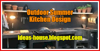 Outdoor Summer Kitchen Design