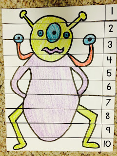 Letter M: Monster Counting Book, Splat Monsters, Monster Lunch, Silly ...