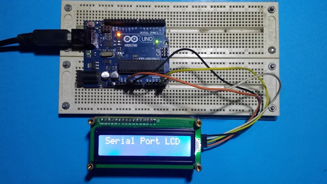 A DIY I2C character LCD built with PCF8574AP For PIC AVR and Arduino