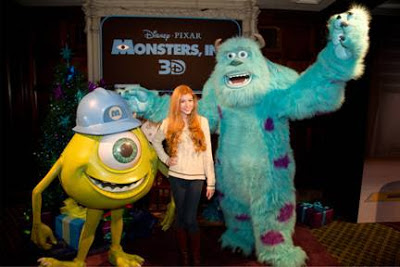 Katherine McNamara at Monsters Inc 3D premiere