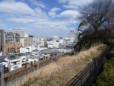 御茶屋御殿跡展望広場からの眺望