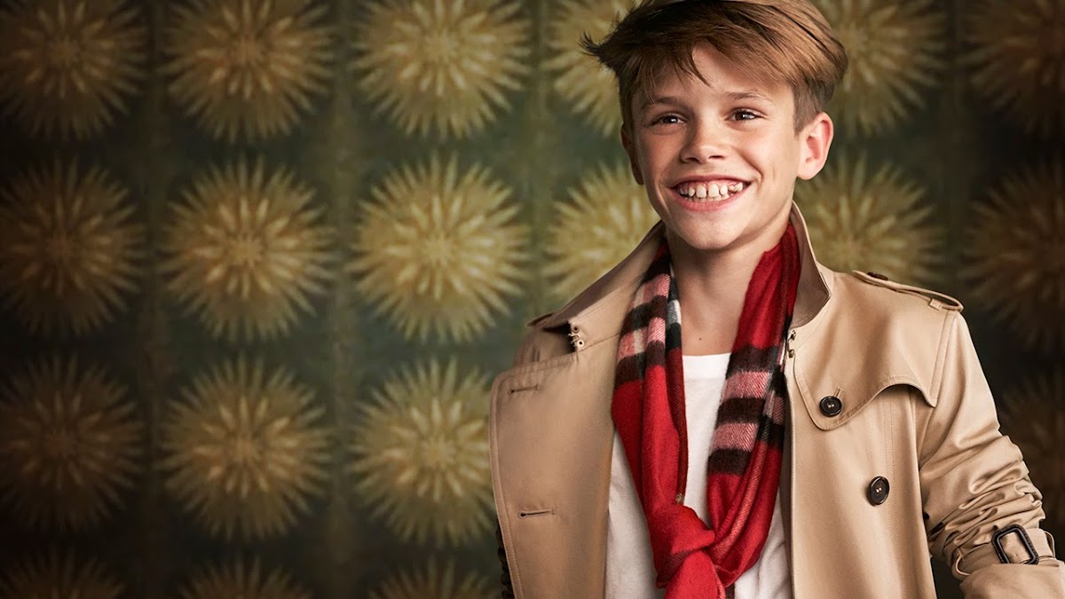 Romeo Beckham as Billy Elliot In The Burberry 2015 Holiday Christmas Ad 