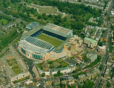 Stamford Bridge Stadium. enter the stadium through