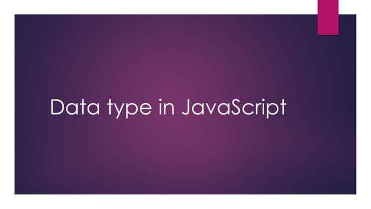 Javascript datatype | Primitive data type in javascript - Online Help