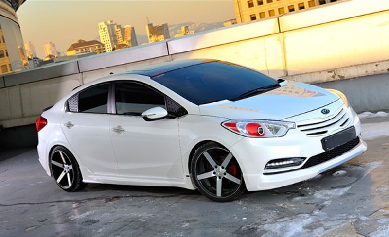 ASIAN AUTO DIGEST: New Kia K3 Cerato Forte Modified Bodykit