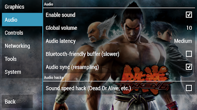 Tekken 7 ISO CSO PPSSPP Audio Settings