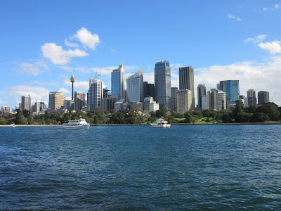 Vistas desde el Mrs. Macquarie's Chair. Sydney