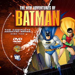 Label DVD The New Adventures Of Batman