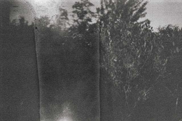 In Kodak D-76 ontwikkelde Agfa Isopan ISS met eigenaardig artefact