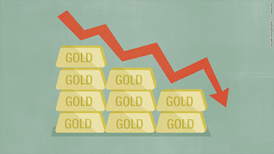 MCX Gold Prices Fell Down