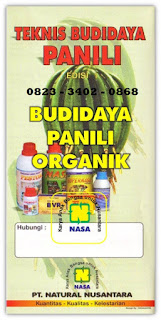 PERTUMBUHAN VANILLI OPTIMAL DENGAN PUPUK ORGANIK - 082334020868