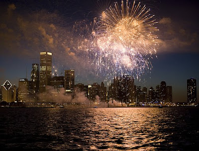 Happy Birthday Glitter Fireworks. Happy 233rd Birthday America