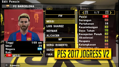 PES Jogres 2017 Evolution Pack v2 PSP/PPSSPP