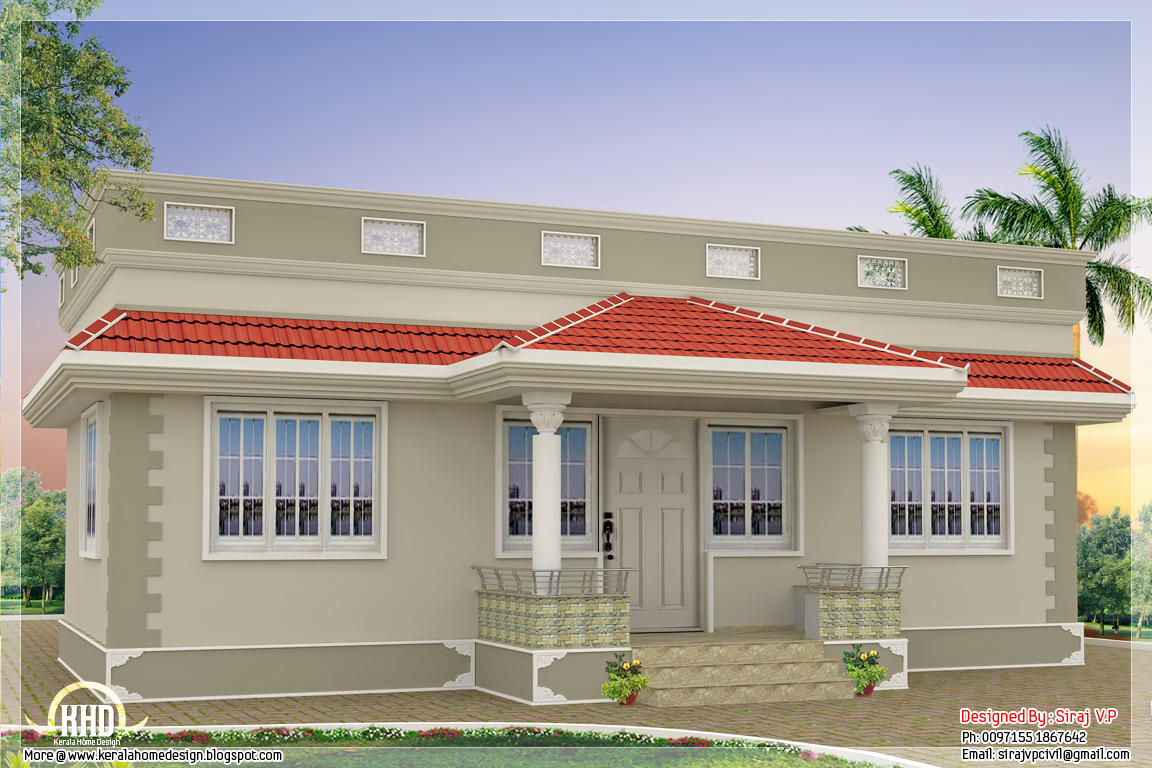 Kerala Single Floor House Designs