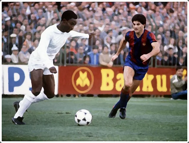 Laurie Cunningham Real Madrid Barcelona