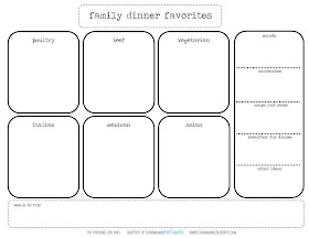 printable weekly menu planner. free menu planning sheets the