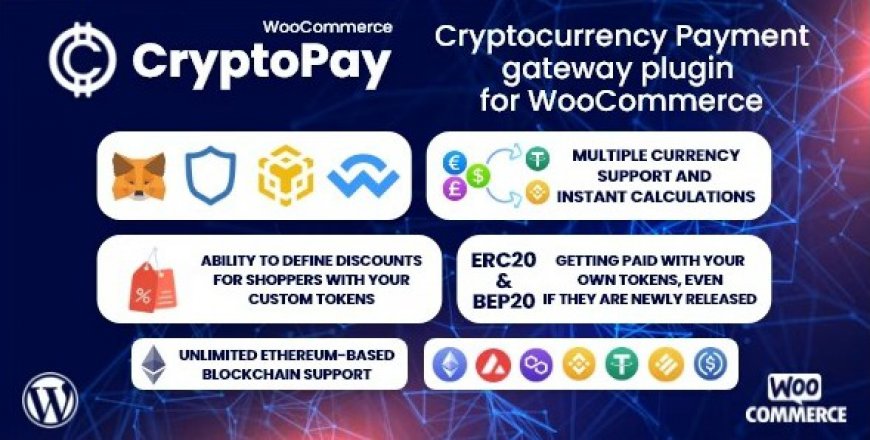 free download CryptoPay WooCommerce