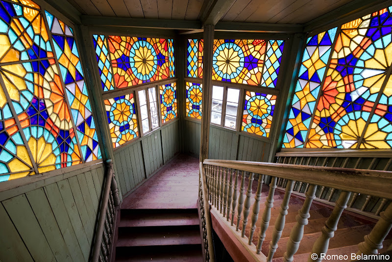 No. 4-6 Betlemi Street Stained Glass Entry Old Tbilisi Walking Tour Georgia