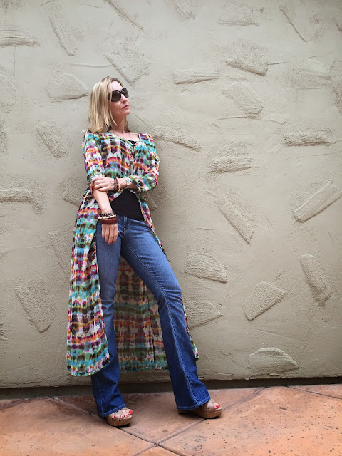 how to do boho after 40, dress as a coat, showinbuy review