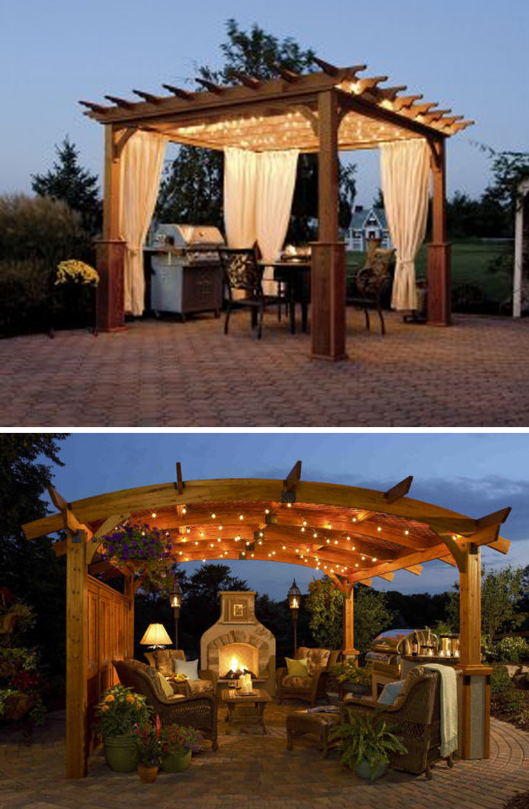 Pergola with Lights