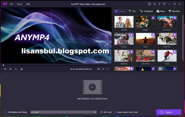 anymp4 video editor download