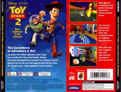 Disney / Pixar - Toy Story 2 - Buzz Lightyear to the rescue! Back Cover