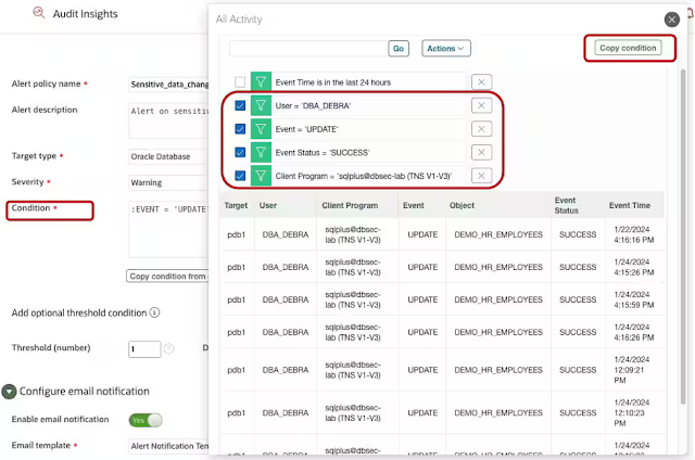 Expanded enterprise-class support with Oracle Audit Vault and Database Firewall Release Update 11 (20.11)