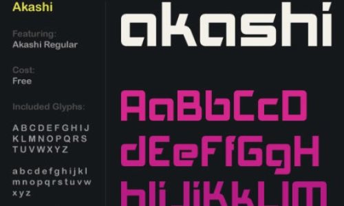 akashi font