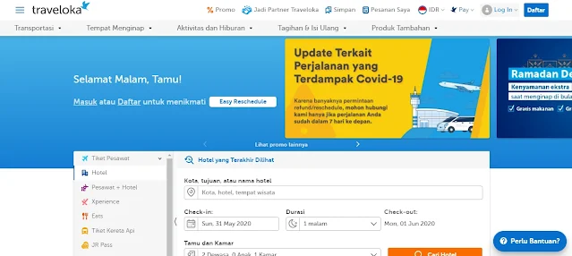 Situs Booking Hotel Online Terpercaya