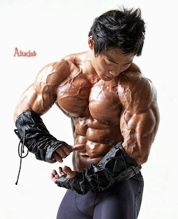 aesthetic muscle, bodybuilder, great abs, Jueng Seup, male fitness model, male model, muscle, physique, ripped muscle, vascular muscle, 