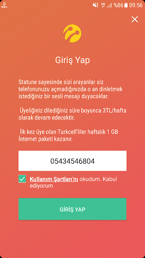 Turkcell kasım ayı bedava 1 gb internet yapma