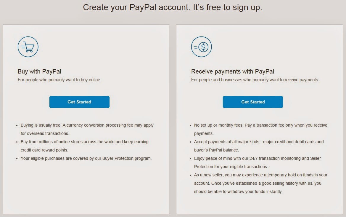 FTW! Blog, PayPal, How to set up paypal account, paypal