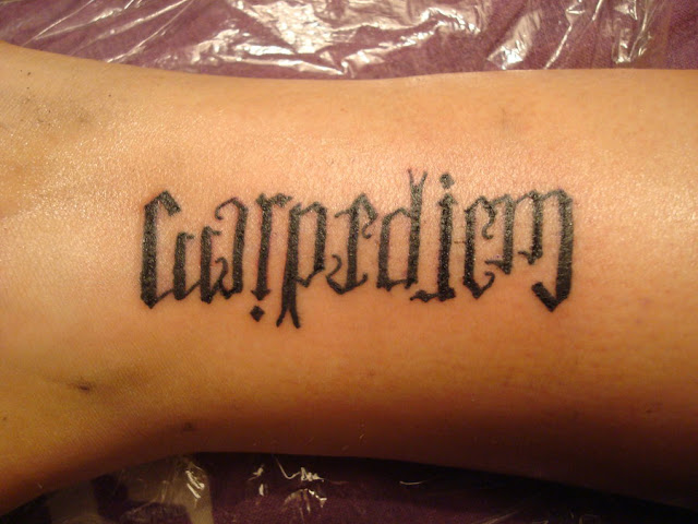 tattoo ambigram