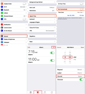 iPhone Time Settings