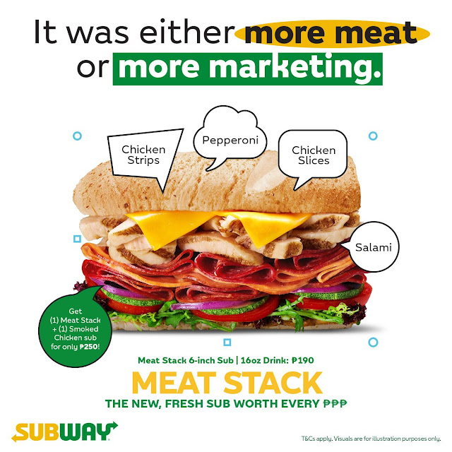 Subway Meat Stack