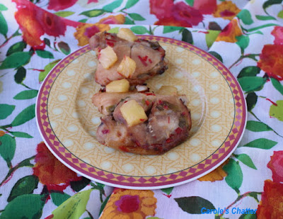 Carole's Chatter: Roast Chicken Thighs with lemon juice & ginger