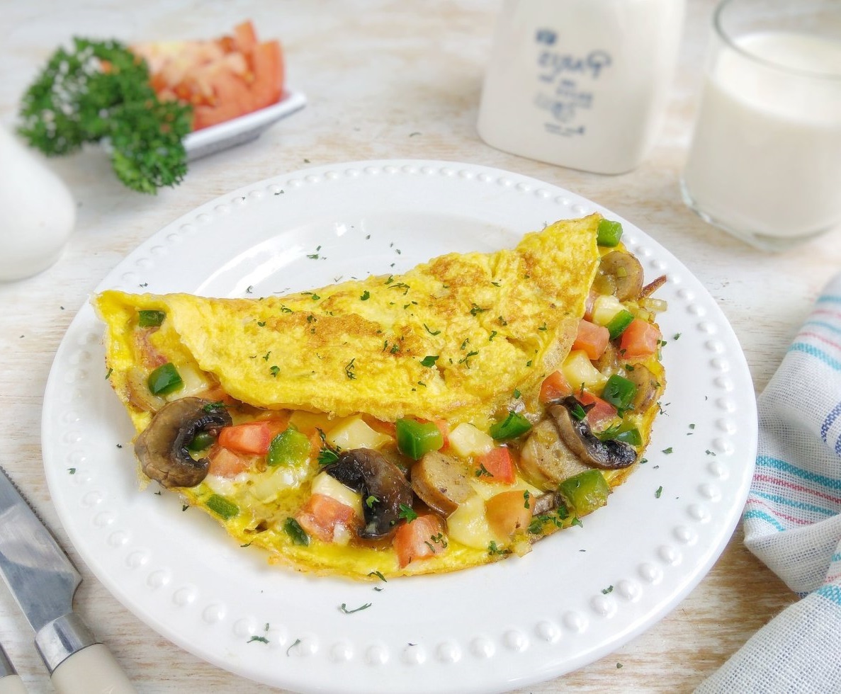 Resep Omelet Telur Praktis dengan Gizi Lengkap - Dreamoia.com