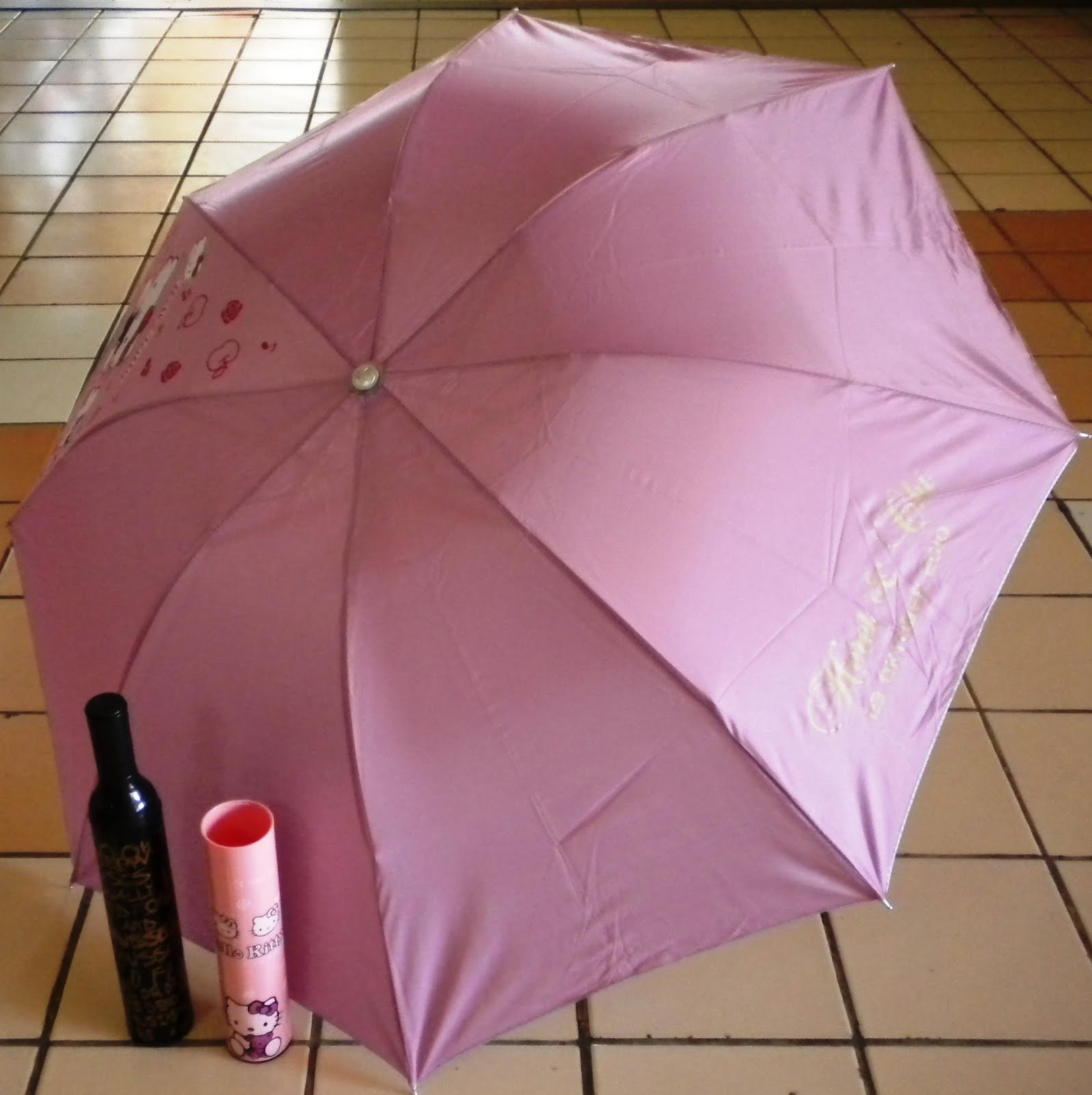 CONTOH SABLON Payung / Umbrella Stencil Examples, All Models