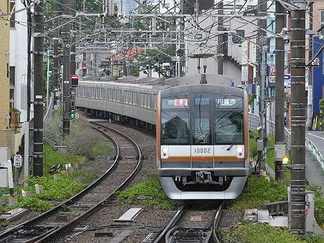 東急東横線　通勤特急　川越市行き4　東京メトロ10000系フルカラーLED