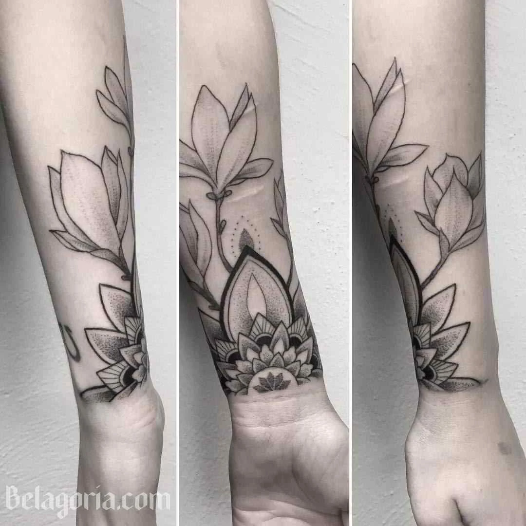 Un precioso tatuaje llenos de buen gusto y sensibilidad