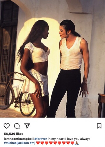 Naomi Campbell Remember Late Michael Jackson (photo)