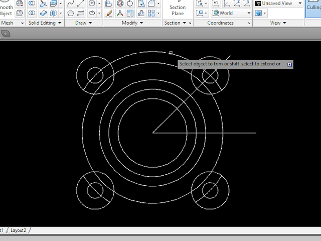 step by step procedure to create 3D drawing in AutoCAD