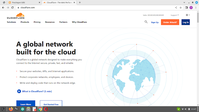 Cara Integrasi Blogger Custom Domain dengan DNS Cloudflare