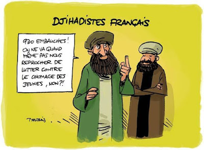 Le djihadisme prospère avec le chômage.