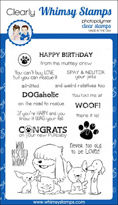 Adopt Don't Shop DOGS Stamp Set