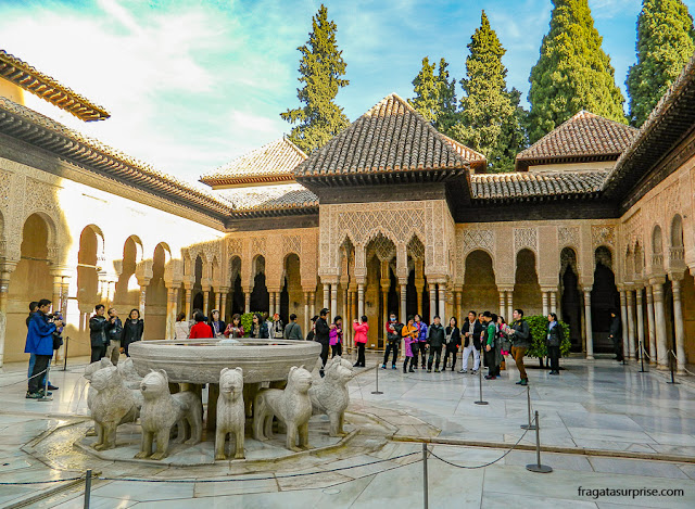 Pátio dos Leões, Alhambra de Granada