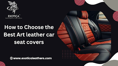 Art leather car seat covers in Bangalore